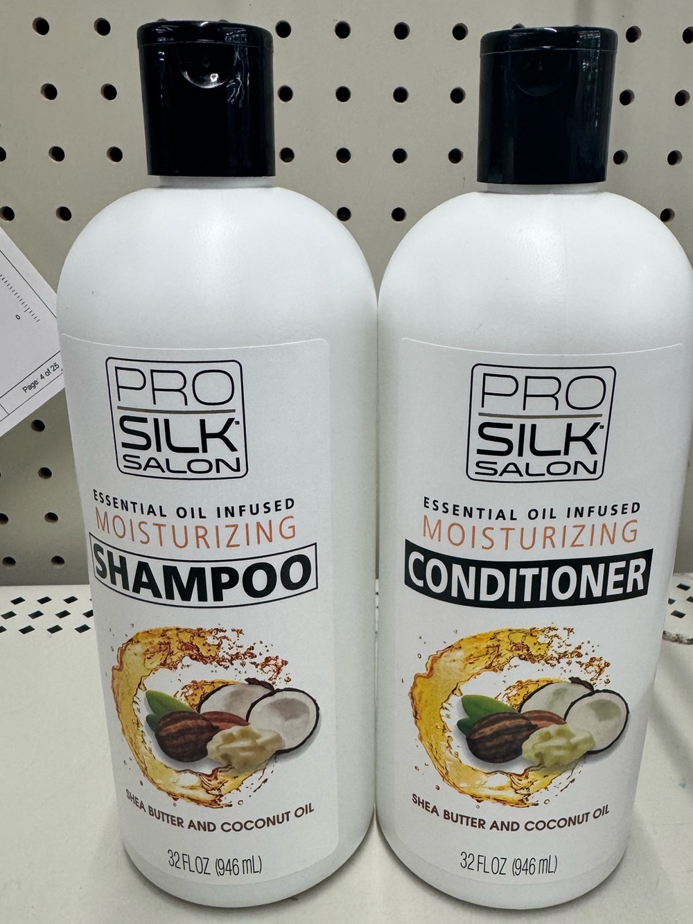 Moisturizing Shampoo & Conditioner Set - White